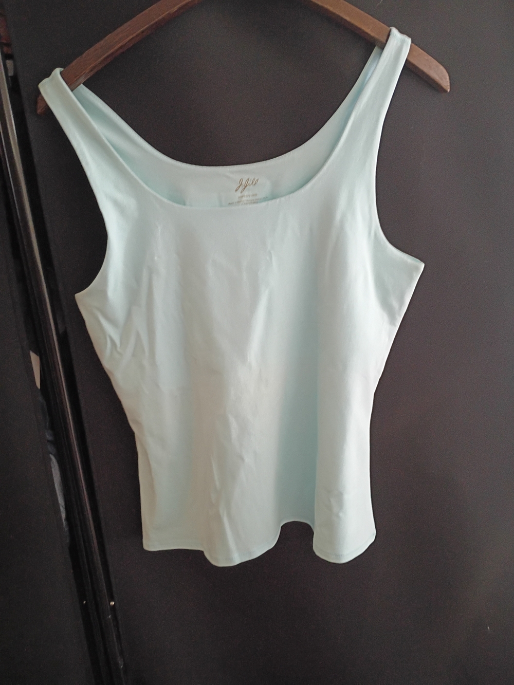 J. Jill Mint Scoop Neck Tank Top